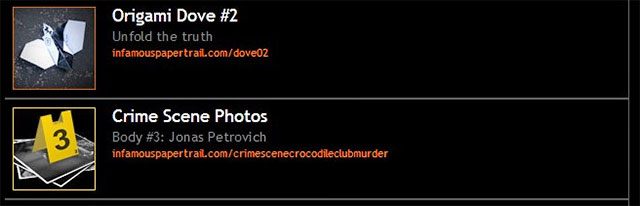 Nowe dowody rzeczowe - Rozdział 1, część 3 - czynności do wykonania poza grą - Tajemnice inFamous (inFamous Paper Trail) - inFamous: Second Son - poradnik, opis przejścia, miasto