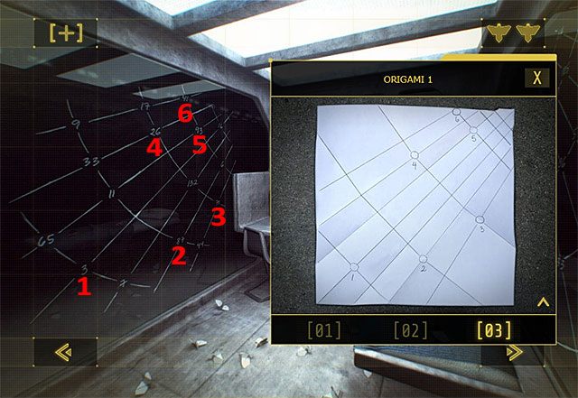 Przed Tobą najtrudniejsza część zagadki, a to dlatego, że musisz odczytać dwa nowe numery dzięki rysunkom znajdującym się na gołębiach - Rozdział 3, część 1 - czynności do wykonania poza grą - Tajemnice inFamous (inFamous Paper Trail) - inFamous: Second Son - poradnik, opis przejścia, miasto 