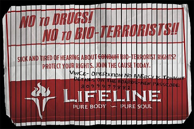 Do rozwiązania jest teraz zagadka polegająca na przesuwaniu pociętymi paskami papieru - Rozdział 4, część 1 - czynności do wykonania poza grą - Tajemnice inFamous (inFamous Paper Trail) - inFamous: Second Son - poradnik, opis przejścia, miasto