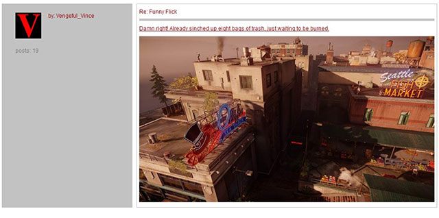 Musisz odsłonić obrazek - Rozdział 4, część 1 - czynności do wykonania poza grą - Tajemnice inFamous (inFamous Paper Trail) - inFamous: Second Son - poradnik, opis przejścia, miasto