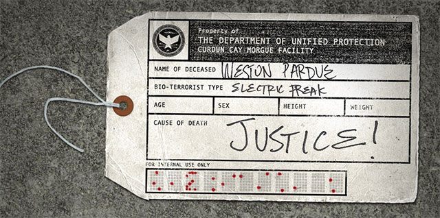 Jeden z nieśmiertelników - Rozdział 4, część 2 - czynności do wykonania poza grą - Tajemnice inFamous (inFamous Paper Trail) - inFamous: Second Son - poradnik, opis przejścia, miasto 