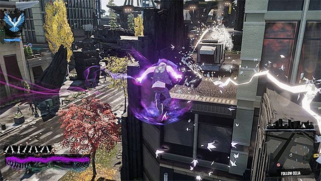 W trakcie podążania za Celią wykorzystuj papierowe ślady do poprawnej nawigacji - Rozdział 5, część 1 - czynności do wykonania w grze - Tajemnice inFamous (inFamous Paper Trail) - inFamous: Second Son - poradnik, opis przejścia, miasto 