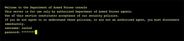 Wprowadź login i hasło - Rozdział 5, część 2 - czynności do wykonania poza grą - Tajemnice inFamous (inFamous Paper Trail) - inFamous: Second Son - poradnik, opis przejścia, miasto