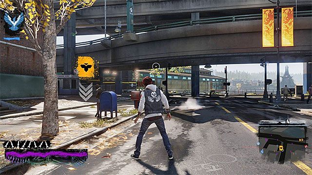 Miejsce rozpoczęcia siedemnastej misji Tajemnic inFamous - Rozdział 6, część 2 - czynności do wykonania w grze - Tajemnice inFamous (inFamous Paper Trail) - inFamous: Second Son - poradnik, opis przejścia, miasto 