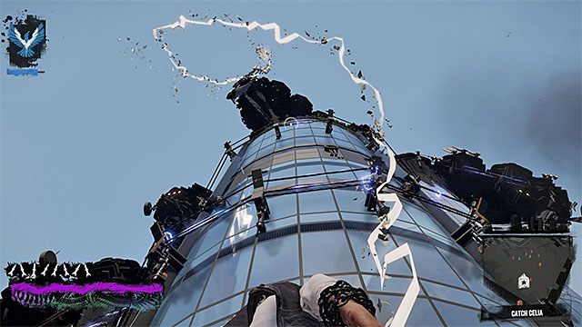 Użyj mocy dymu żeby dotrzeć do miejsca pobytu Celii - Rozdział 6, część 4 - czynności do wykonania w grze - Tajemnice inFamous (inFamous Paper Trail) - inFamous: Second Son - poradnik, opis przejścia, miasto