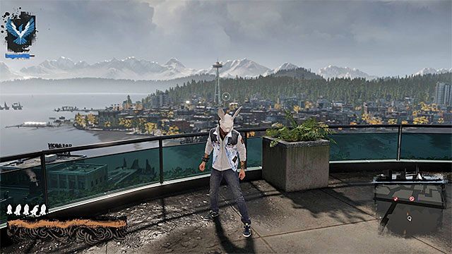 Jeden z bonusowych strojów Delsina - Rozdział 6, część 4 - czynności do wykonania w grze - Tajemnice inFamous (inFamous Paper Trail) - inFamous: Second Son - poradnik, opis przejścia, miasto