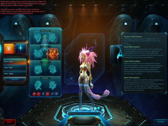 Możesz nawet stworzyć taką miłą panienkę - 2. Początki | WildStar - WildStar - przewodnik po grze