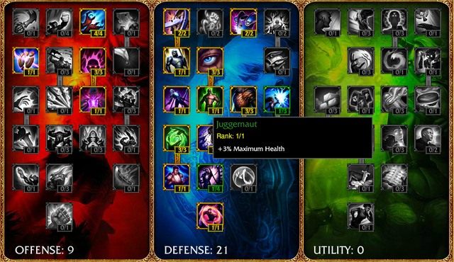 Runy dla postaci skupiającej się zadawaniem obrażeń z autoataków (np - Specjalizacje/Masteries | TOP Lane | League of Legends - League of Legends - poradnik do gry