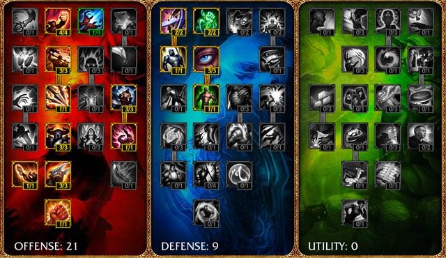 1 - Specjalizacje/Masteries | TOP Lane | League of Legends - League of Legends - poradnik do gry