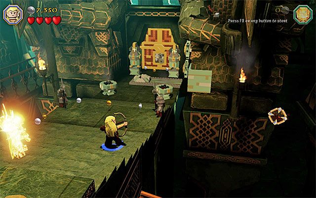 Wymagania: łuk (np - Etap 1 (Greatest Kingdom in Middle-Earth) - LEGO The Hobbit - poradnik do gry