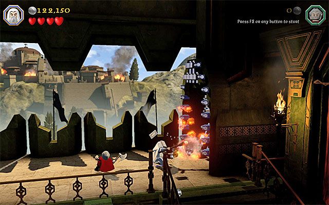 Brama nadająca się do zniszczenia - Etap 1 (Greatest Kingdom in Middle-Earth) - LEGO The Hobbit - poradnik do gry