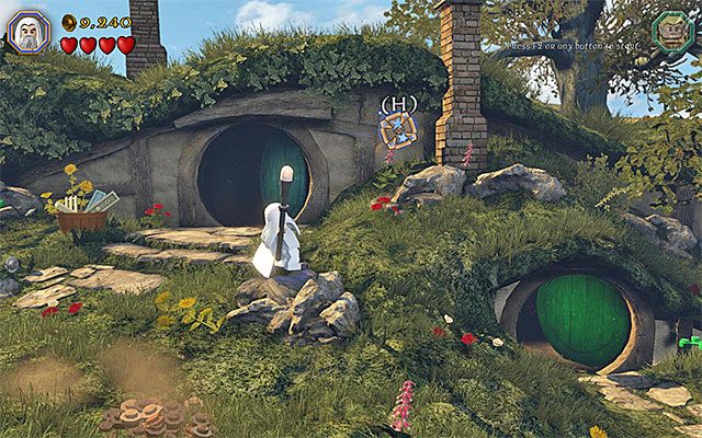 Obiekt, w który musisz trafić magicznym pociskiem - Etap 2 (An Unexpected Party) - LEGO The Hobbit - poradnik do gry