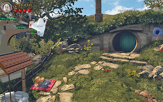 Musisz odbijać się od brzucha najedzonego sojusznika - Etap 2 (An Unexpected Party) - LEGO The Hobbit - poradnik do gry