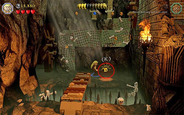 Wymagania: topór (dowolny krasnolud), Jedyny Pierścień (The Ring), łuk (np - Etap 3 (Azog the Defiler) - LEGO The Hobbit - poradnik do gry