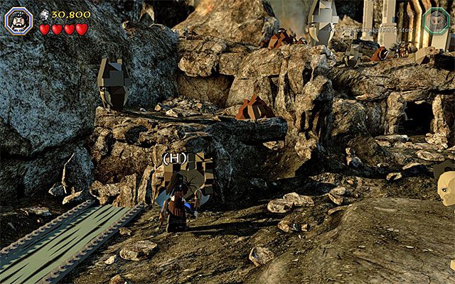 Popękana płyta - Etap 3 (Azog the Defiler) - LEGO The Hobbit - poradnik do gry