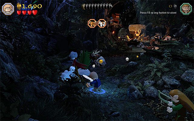 Pierwszy szkielet - Etap 4 (Roast Mutton) - LEGO The Hobbit - poradnik do gry