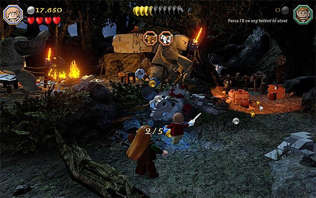 Drugi szkielet - Etap 4 (Roast Mutton) - LEGO The Hobbit - poradnik do gry