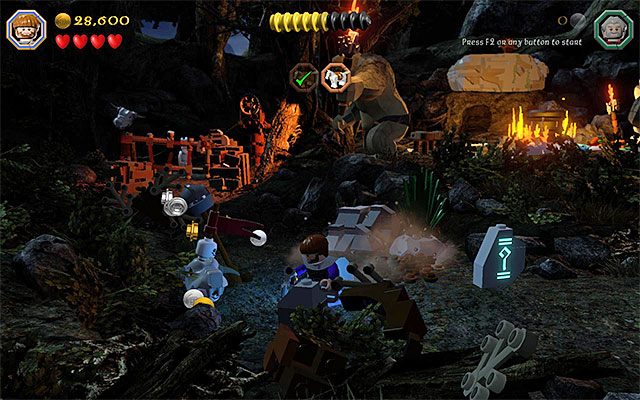 Piąty szkielet - Etap 4 (Roast Mutton) - LEGO The Hobbit - poradnik do gry