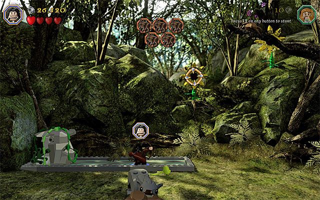 Jeden z kwiatów - Etap 5 (The Troll Hoard) - LEGO The Hobbit - poradnik do gry