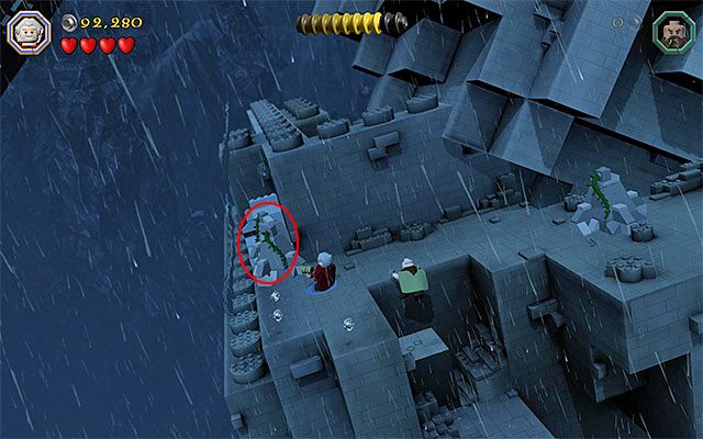 Wymagania: topór (dowolny krasnolud) - Etap 6 (Over Hill and Under Hill) - LEGO The Hobbit - poradnik do gry