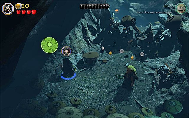 Pierwsza roślina - Etap 7 (Goblin-town) - LEGO The Hobbit - poradnik do gry