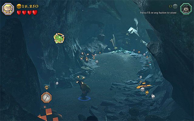 Trzecia roślina - Etap 7 (Goblin-town) - LEGO The Hobbit - poradnik do gry