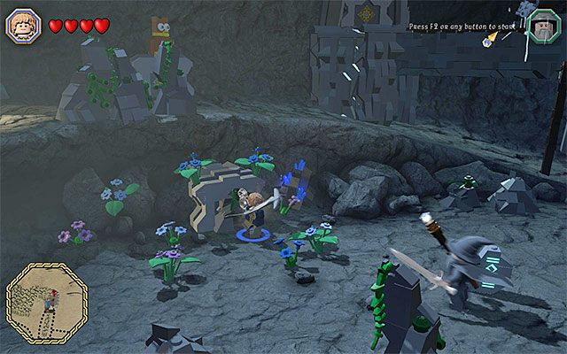 Pierwszy właz - Odnajdywanie schematów (1-8) - LEGO The Hobbit - poradnik do gry