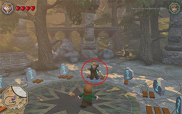 Płyta przy dwunastej godzinie (XII) - Odnajdywanie schematów (1-8) - LEGO The Hobbit - poradnik do gry