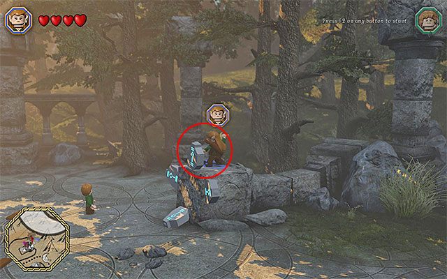 Uderz w najwyższą płytę - Odnajdywanie schematów (1-8) - LEGO The Hobbit - poradnik do gry