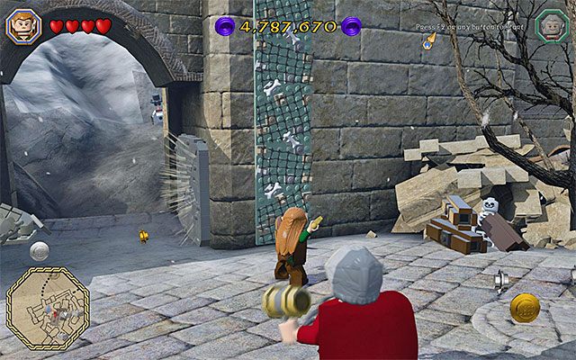 Interaktywna ściana - Odnajdywanie schematów (9-16) - LEGO The Hobbit - poradnik do gry