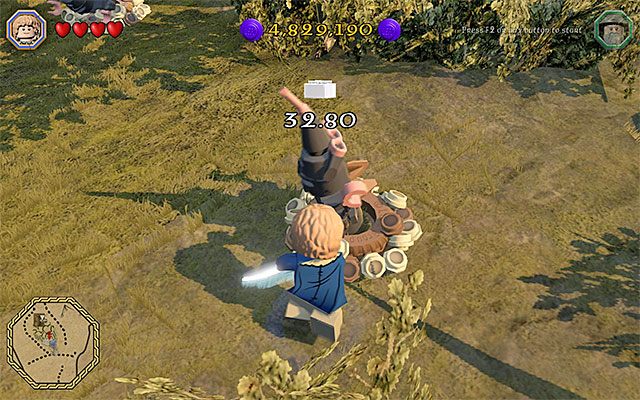 Atakuj szybko kolejne krety - Odnajdywanie mithrilowych klocków (16-30) - LEGO The Hobbit - poradnik do gry