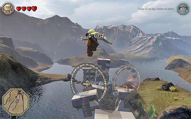 Doskakuj do kolejnych półek - Odnajdywanie mithrilowych klocków (16-30) - LEGO The Hobbit - poradnik do gry