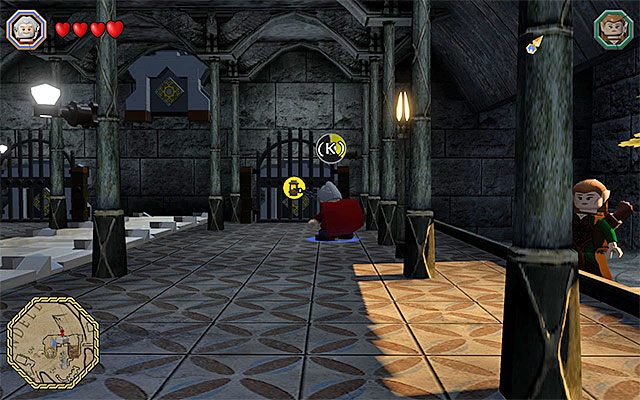 Miejsce użycia cepa - Odnajdywanie mithrilowych klocków (16-30) - LEGO The Hobbit - poradnik do gry