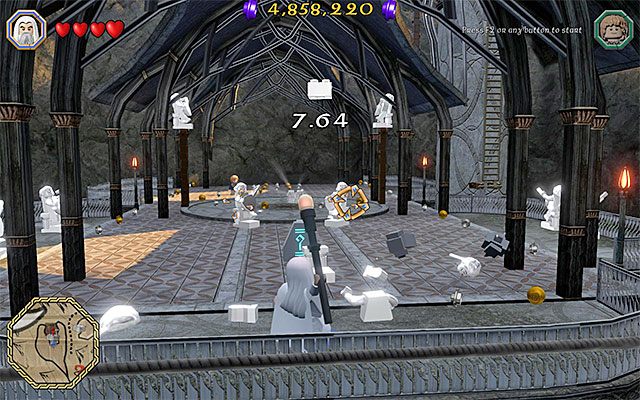 Namierzaj kolejne posągi - Odnajdywanie mithrilowych klocków (16-30) - LEGO The Hobbit - poradnik do gry