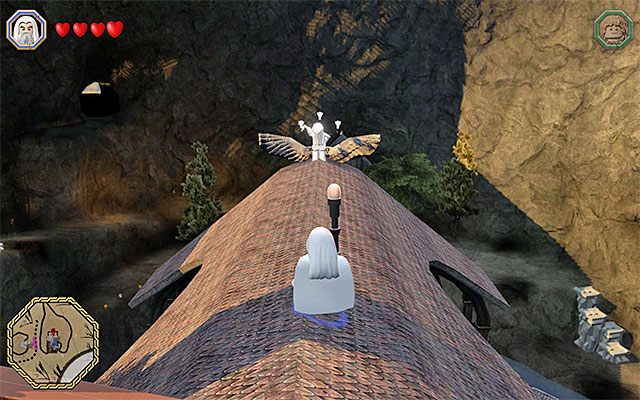 Do zniszczenia jest w sumie dziesięć posągów - Odnajdywanie mithrilowych klocków (16-30) - LEGO The Hobbit - poradnik do gry