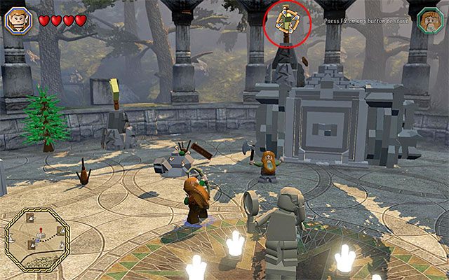 Najlepiej ukryta strzałka - Odnajdywanie mithrilowych klocków (31-45) - LEGO The Hobbit - poradnik do gry