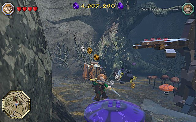 Ranna sowa - Odnajdywanie mithrilowych klocków (31-45) - LEGO The Hobbit - poradnik do gry