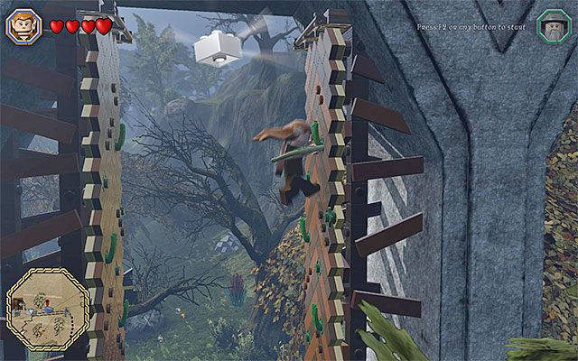 Odbijaj się od bocznych ścian - Odnajdywanie mithrilowych klocków (31-45) - LEGO The Hobbit - poradnik do gry