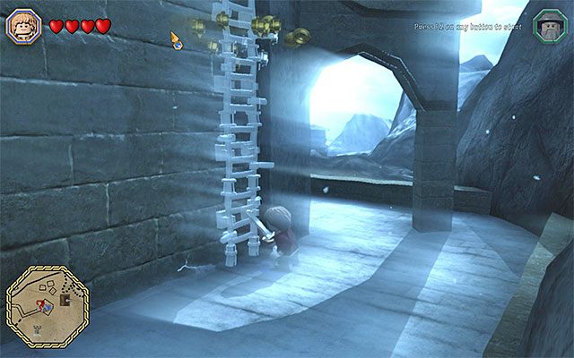 Musisz użyć Jedynego Pierścienia - Odnajdywanie mithrilowych klocków (46-60) - LEGO The Hobbit - poradnik do gry