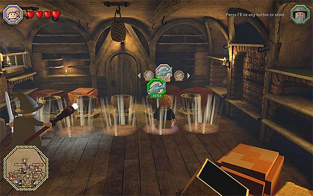Lokalizacja: Esgaroth - Odnajdywanie mithrilowych klocków (46-60) - LEGO The Hobbit - poradnik do gry
