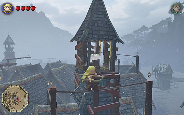 Wieża z mithrilowym klockiem - Odnajdywanie mithrilowych klocków (46-60) - LEGO The Hobbit - poradnik do gry