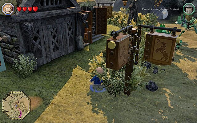 Wejście do stajni - Śródziemie - Ważne lokacje - LEGO The Hobbit - poradnik do gry