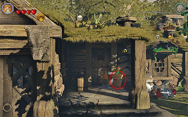 Doniczka - Etap 9 (Queer Lodgings) - Chatka w lesie - LEGO The Hobbit - poradnik do gry