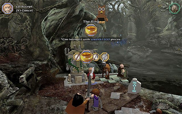 Po dotarciu do większej polany wybierz Bilbo - Etap 10 (Flies and Spiders) - Mroczna Puszcza - LEGO The Hobbit - poradnik do gry