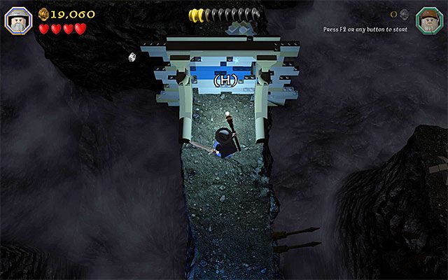 Barykada - Etap 13 (Looking for Proof) - Grobowiec czarnoksiężnika z Angmaru - LEGO The Hobbit - poradnik do gry