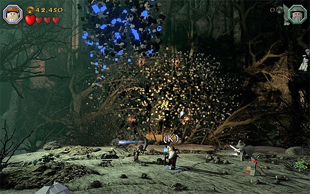 1 - Etap 14 (The Necromancer) - Pojedynek z Sauronem - LEGO The Hobbit - poradnik do gry