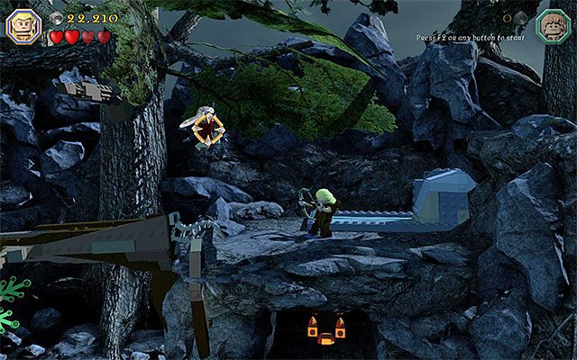Wymagania: łuk (np - Etap 8 (Out of the Frying Pan...) - LEGO The Hobbit - poradnik do gry