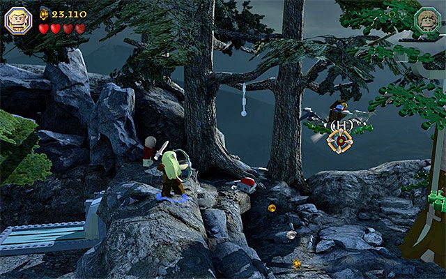 Półka z minizestawem - Etap 8 (Out of the Frying Pan...) - LEGO The Hobbit - poradnik do gry