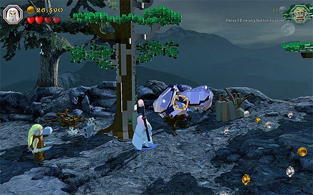 Wymagania: laska Sarumana - Etap 8 (Out of the Frying Pan...) - LEGO The Hobbit - poradnik do gry