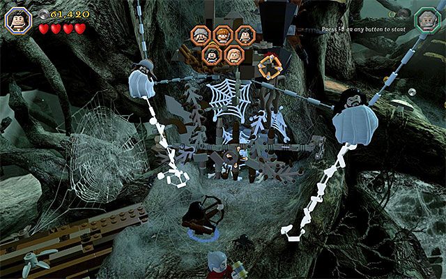 Drugi pająk - Etap 10 (Flies and Spiders) - LEGO The Hobbit - poradnik do gry